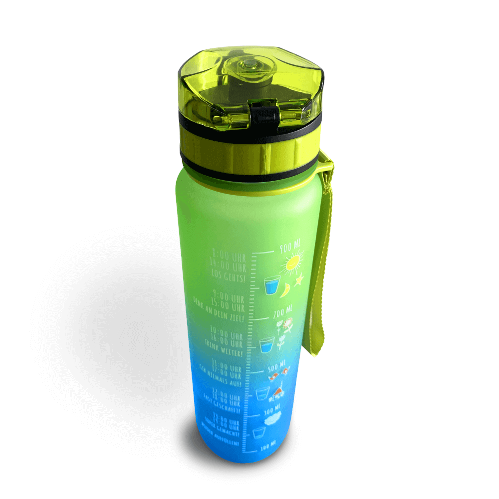 Aqua-licious Happy Hippie Trinkflasche - faltbare Wasserflasche