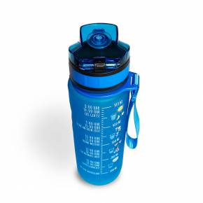 HAPPY LIFE - Premium Trinkflasche SMALL - BLUE