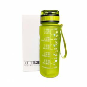 HAPPY LIFE - Premium Trinkflasche SMALL - GREEN